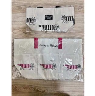 全新未使用 日本Lisa Larson 三口包 帆布包 貓貓