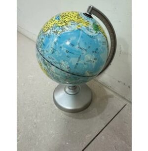 台灣製造地球儀 繁體字 約手掌大 五吋 塑膠材質